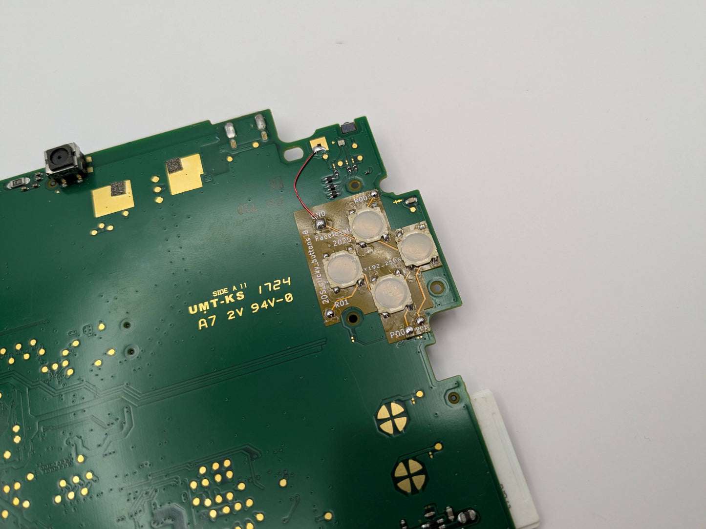 2DS clicky buttons mod