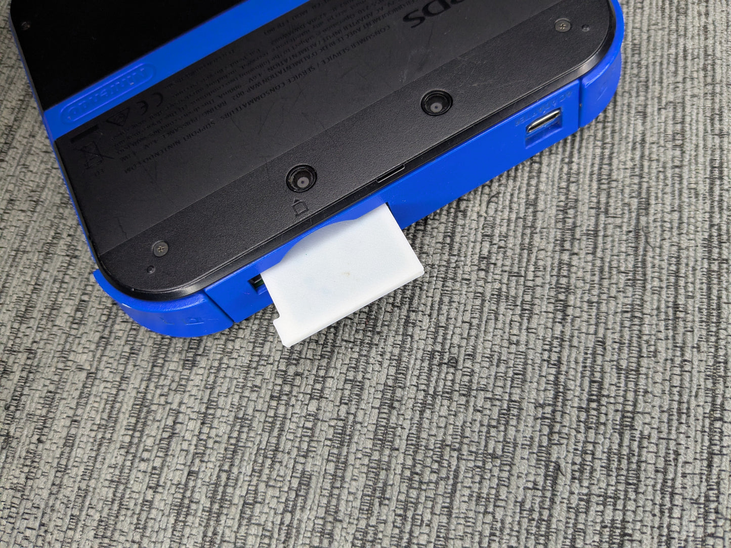 3DS cart cover light up LED