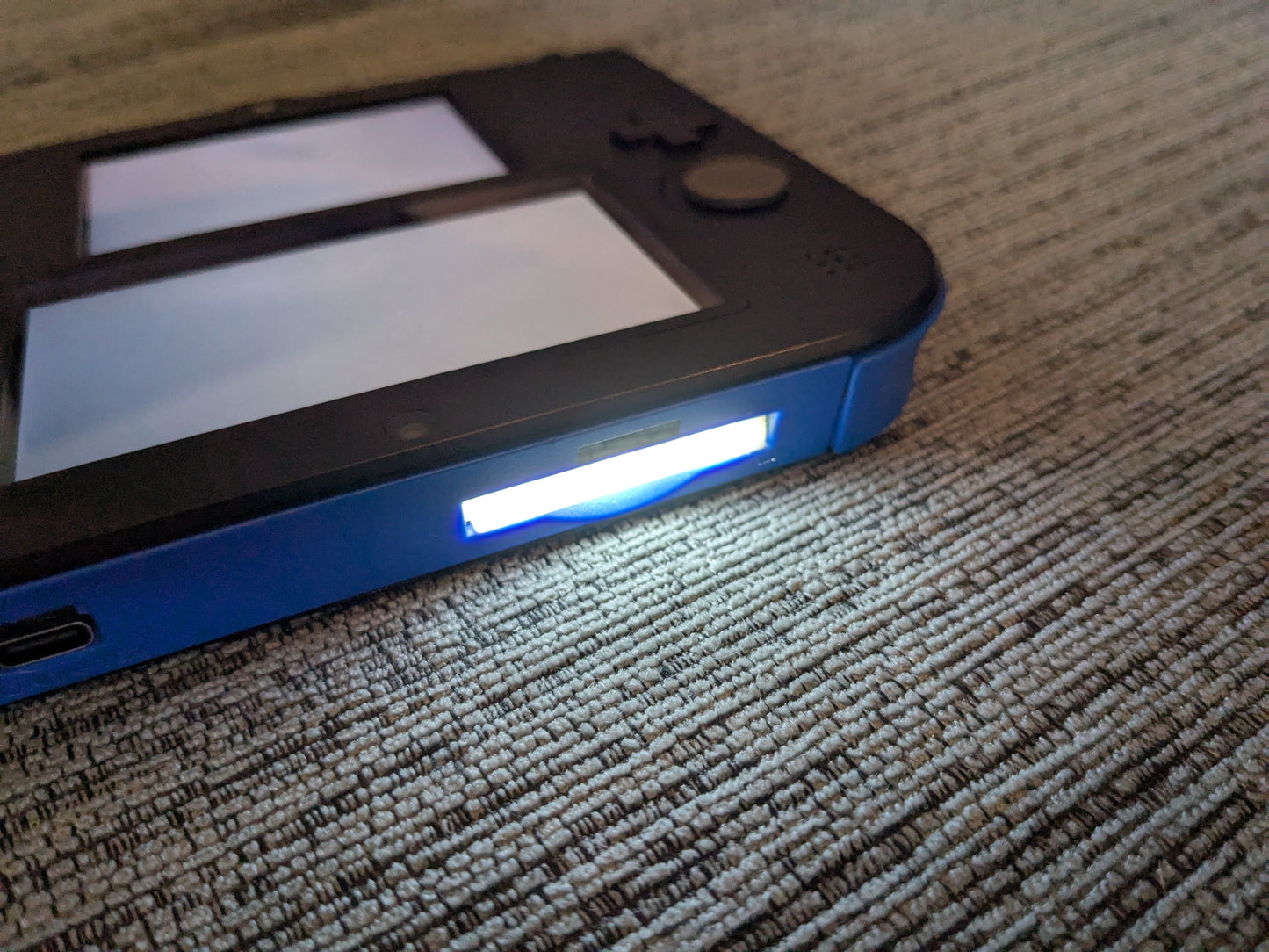 3DS cart cover light up LED