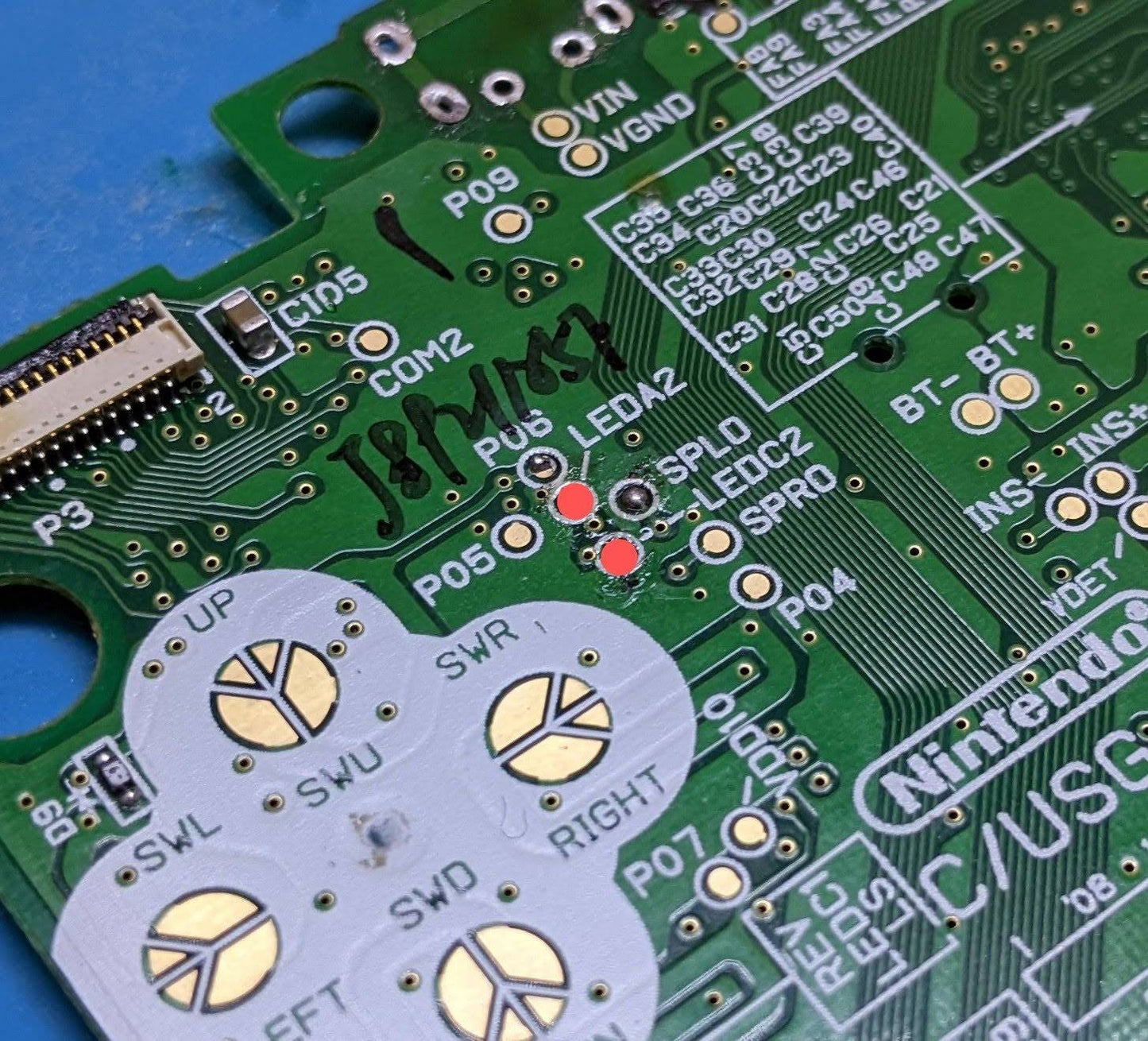 Gameboy macro resistors - Turn your broken DS Lite into a gameboy advanced
