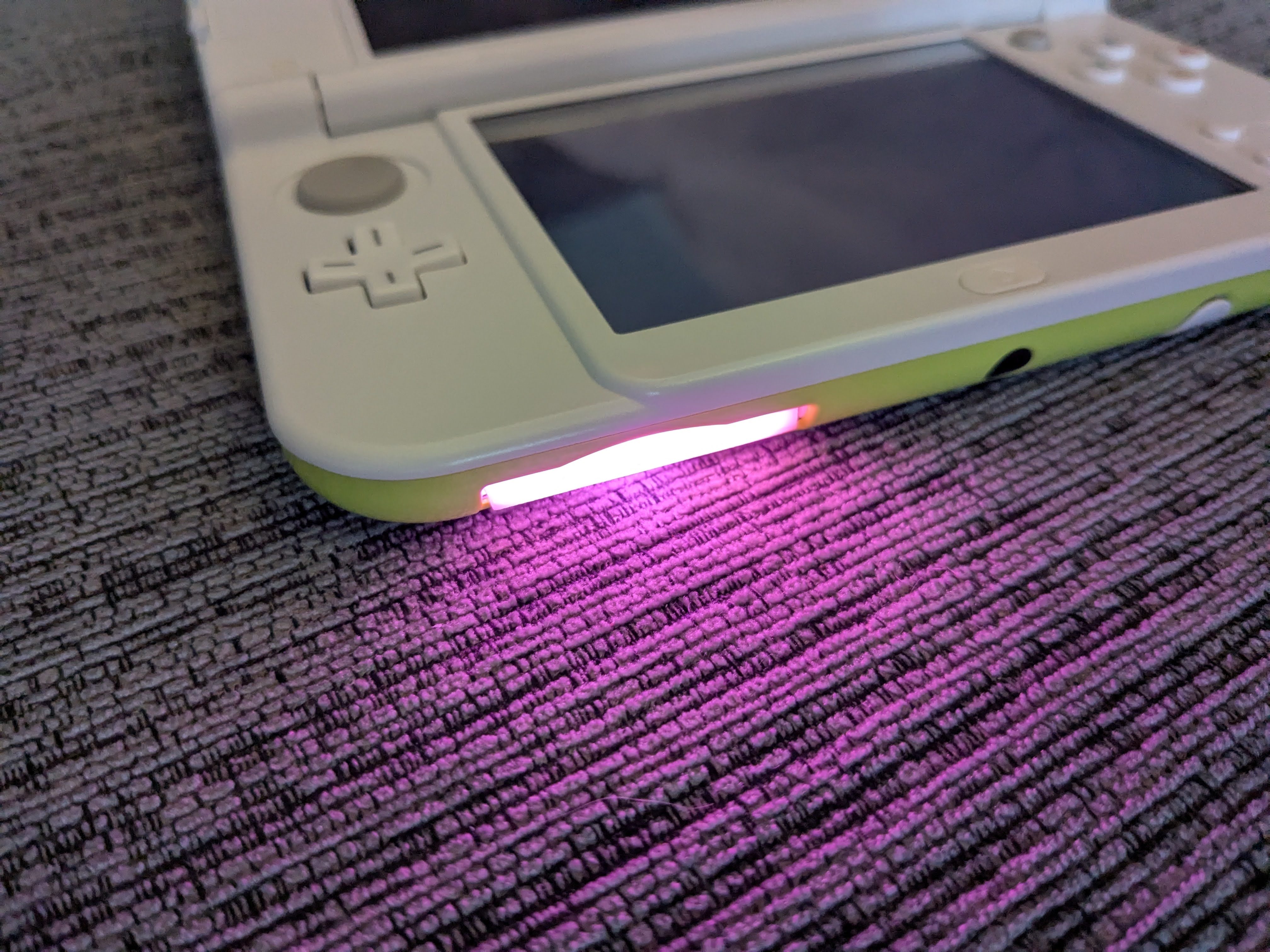 3DS cart cover light up LED – Facelesstech