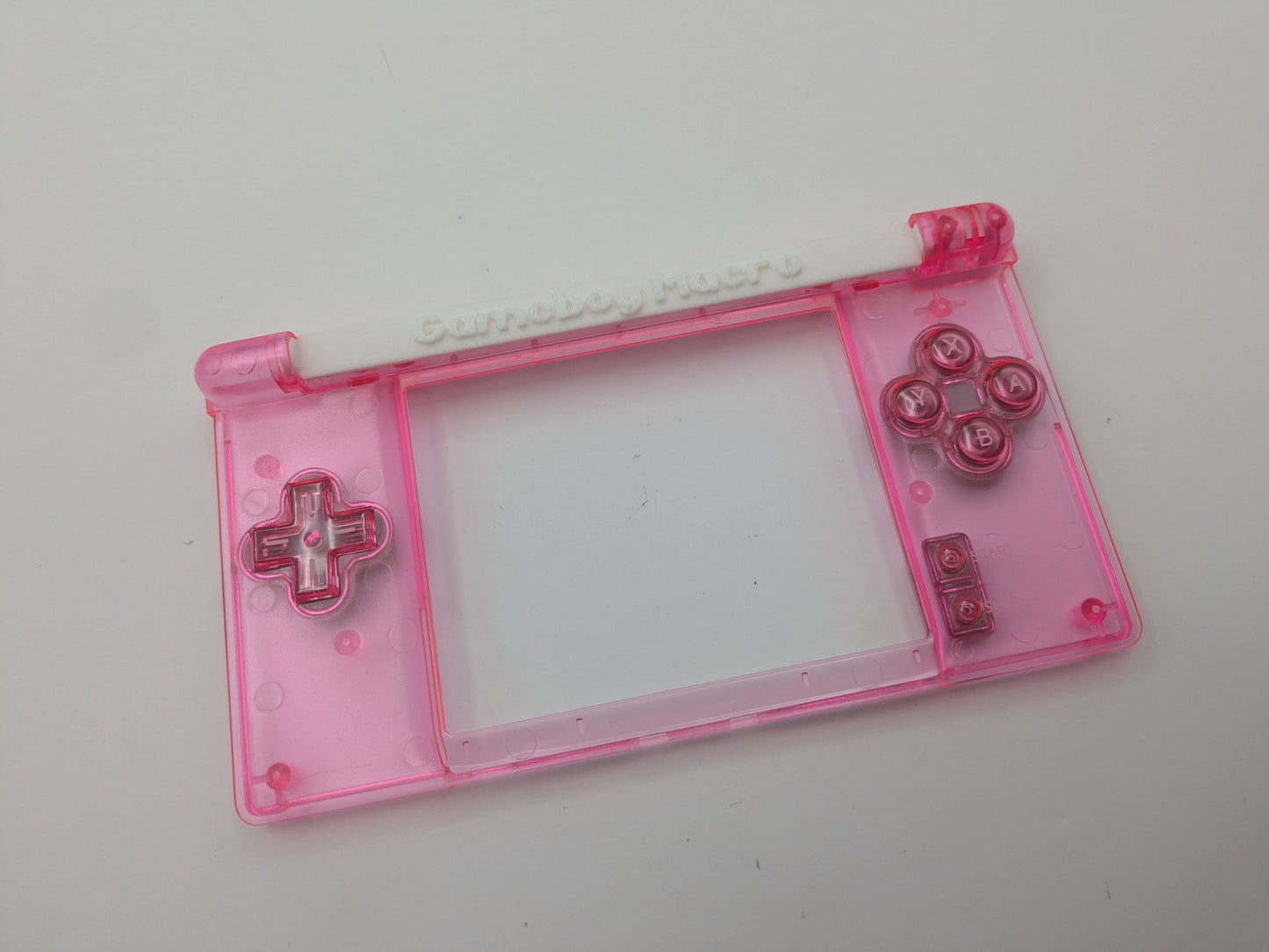 Gameboy Macro Faceplate Custom Hinge